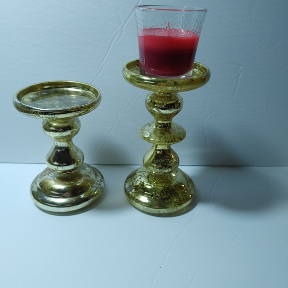 AVON - LED GLASS CANDLE HOLDERS - Picture 3 of 9